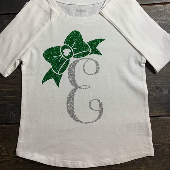 EUC Old Navy LS Tee Customize for St Patty’s Day - Picture 5 of 6